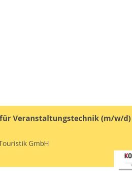Meister*in für Veranstaltungstechnik (m/w/d) - Koblenz