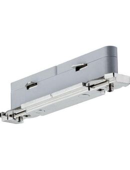 Paulmann Schienensystem-Verbinder URail Linienverbinder 70x11mm max. 1000W Silber für alle Farben, (1-tlg)