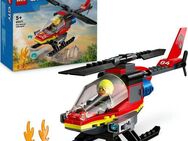 LEGO® Feuerwehrhubschrauber (60411), LEGO City Konstruktionsspielsteine, (85 St), Made in Europe
