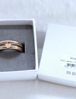 BERING Ring Moselle, Edelstahl, roségold glänzend, Gr. 8 ✮NEU✮ - Dresden
