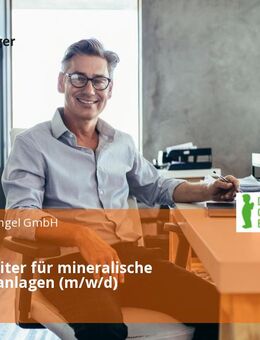 Anlagenleiter für mineralische Recyclinganlagen (m/w/d) - Nürnberg