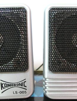 Mini Stereo Lautsprecher - Stereo Speaker System - LS-005 - Kamosonic - Biebesheim (Rhein)