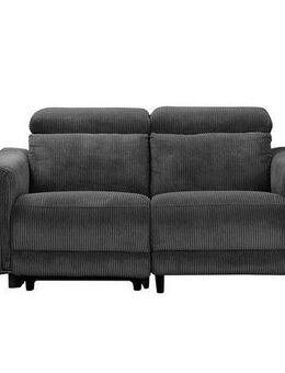 Home affaire 2-Sitzer Lund in Cord, mit manueller o. elektrischer, Relaxfunktion, USB-A, Kopfteilverstellung, Breite 160 cm