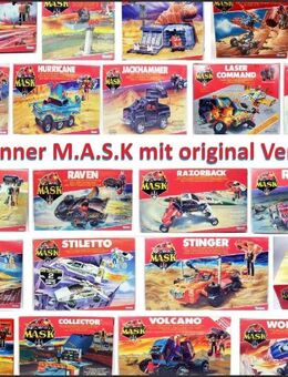 SUCHE Kenner Mask M.A.S.K SAMMLUNG Autos mit Kartons OVP - Lauterbach (Hessen)