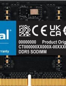 Crucial 32GB DDR5-4800 SODIMM Arbeitsspeicher