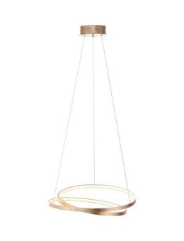 Paul Neuhaus Pendelleuchte ROMAN, Memory, nach Trennung vom Netz, LED fest integriert, Warmweiß, LED, dimmbar, Simply Dim, Memory, nach Trennung vom Netz