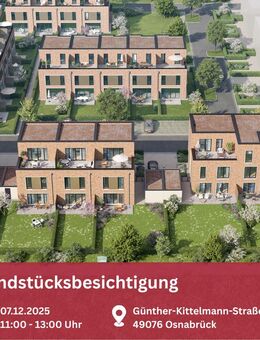 Große Doppelhaushälfte mit 5-6 Zimmern, Keller und Garage - Osnabrück