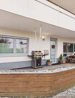 Attraktive, familienfreundliche Eigentumswohnung mit separatem Eingang und Gartenidylle! - Heusweiler