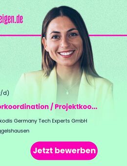 Laborkoordination / Projektkoordination (m/w/d) Biopharmazeutisches Umfeld - Oggelshausen