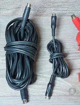 5 x Stück S-VHS/SVideo 4 Polig Mini-DIN HDTV Audio Kabel 1,2-10m - Verden (Aller) Zentrum