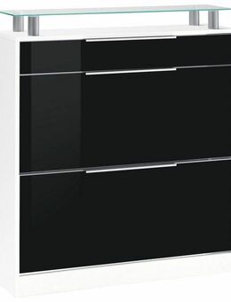 borchardt Möbel Schuhschrank Oliva Breite 89 cm, stehend, mit 2 Doppeltrommeln und 1 Schubkasten