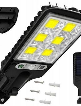 LED SOLAR LAMPE MIT BEWEGUNGS- UND DÄMMERUNGSSENSOR - Wuppertal