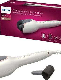 Philips Lockendreher MoistureProtect Autocurler BHB878/00, Keramik-Beschichtung mit Keratinveredelung, StyleCare Prestige, Curl-Boost-Technologie
