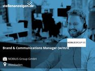 Brand & Communications Manager (w/m/d) - Wiesbaden