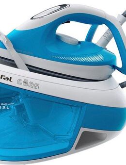 Tefal Dampfbügelstation Tefal SV8002 Express Airglide, 1800 ml Wassertank, hohe Gleitfähigkeit, CalcClear, Verriegelungssystem, Energiesparmodus
