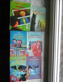 Andreas Schlüter Level 4 Computerkrimis+Verliebt 6 Bücher zus 4,- - Flensburg