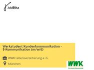 Werkstudent Kundenkommunikation - E-Kommunikation (m/w/d) - München