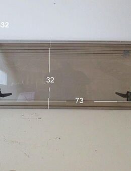 Hobby Wohnwagenfenster Parapress gebraucht ca 73 x 32 passend für Rahmen 79 x 44 (zB 460er 87) PPRG-RX - Schotten Zentrum