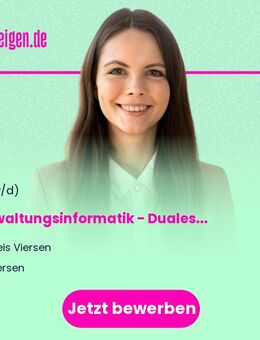 Verwaltungsinformatik - Duales Studium zum Bachelor of Arts (B.A.) - Viersen