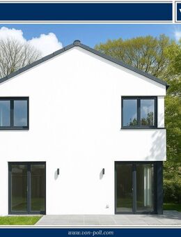 Nachhaltigkeit trifft auf moderne Architektur: KfW40-Plus- Doppelhaushälfte mit Südterrasse - Hamburg