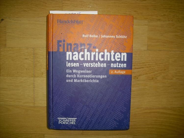 Finanznachrichten Lesen Verstehen Nutzen Ein Markt De Kleinanzeige