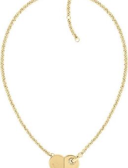 Tommy Hilfiger Kette mit Anhänger BOLD HEARTS, Herz, 2780926, 2780927
