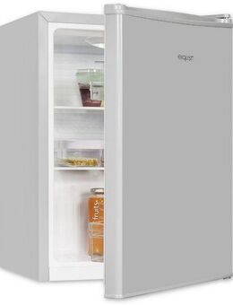 exquisit Kühlschrank KB60-V-090E grau, 62 cm hoch, 45 cm breit, 52 L Volumen