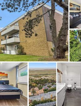 Möblierte 2-Zi.-Whg. mit Terrasse u. Stellplatz in St. Peter-Ording. Meer, Dünen & Erholung inkl.! - Sankt Peter-Ording