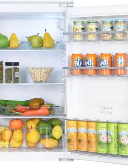 Hanseatic Einbaukühlschrank HEKS8854E, 88 cm hoch, 54 cm breit