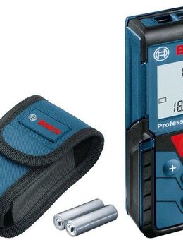 Bosch Professional Lasermessgerät GLM 40 Professional, Staub- und Spritzwasserschutz IP54