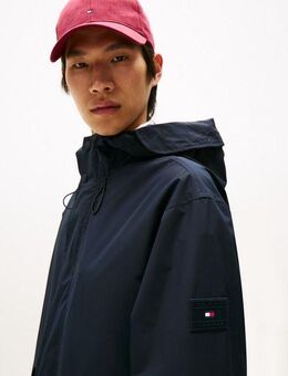 Tommy Hilfiger Parka PACKABLE PARKA Winterjacke, Outdoorjacke oversize, feste Kapuze, wasserabweisend, Reg