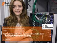 Fachinformatiker als Systemadministrator / IT Netzwerktechniker (w/m/d) - München