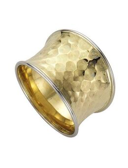 Fascination by Ellen K. Fingerring 333 Gold zweifarbig diamantiert
