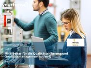 Mitarbeiter für die Qualitätssicherung und Qualitätsmanagement (m/w/d) - Weimar