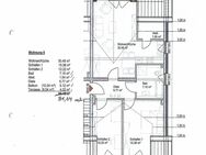 3ZKB-Dachgeschoss-Wohnung, ca. 82 qm mit Balkon und Garage+Stellplatz, frei ab 01.07.2025 - Tawern
