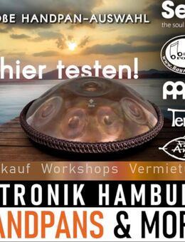 Cis Kurd 432Hz Stainless Steel HANDPAN | SELA - NEU - Hamburg