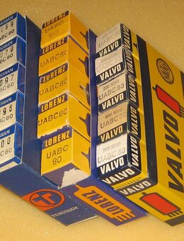 Röhre UABC80 UAF42 UBF89 UCH42 UCH81 UF80 UY82 UY85 PL83 PL84 - Boxberg Zentrum