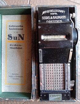 mechanische Rechenmaschine des Typs „SuN“ - Neustadt (Aisch)
