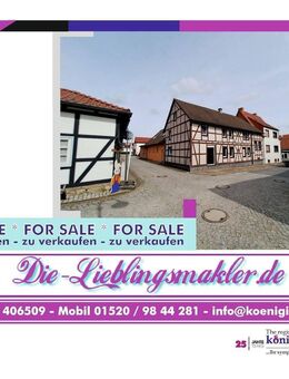 saniertes Wohnhaus mit 3 Wohneinheiten, Zufahrt, Hof, Doppel-Carport, Stellplätzen und überdachter Terrasse am Nationalpark Hainich - Kammerforst (Thüringen)