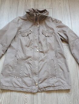 Eleganter Damen Mantel/Jacke "Canda" Gr.44 (L) Braun/Beige **Top** Anschauen - Köln