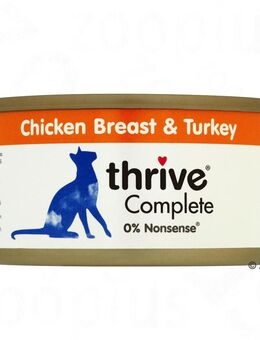 Thrive Complete 6 x 75 g - Hühnerbrust & Truthahn