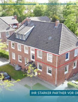 2-Zimmer-Wohnung in fußläufiger Nähe zur Auricher Innenstadt - Aurich