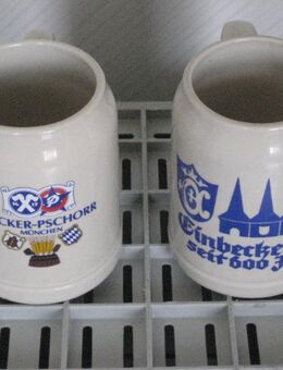 Krüge: „HACKER-PSCHORR“ + „Einbecker Bier“ - Leverkusen