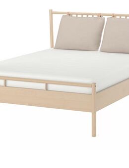 Ikea Bett mit Nachttisch - Deggingen