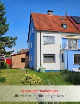 Großzügige Doppelhaushälfte zum Sanieren in Neunkirchen sucht kreative Köpfe - Neunkirchen (Sand)