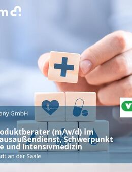 Medizinproduktberater (m/w/d) im Krankenhausaußendienst, Schwerpunkt Anästhesie und Intensivmedizin - Ulm