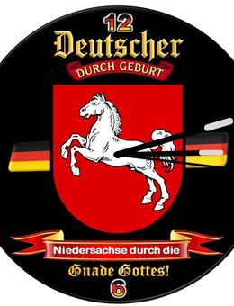 Wanduhr 23 cm Durchmesser - Göttingen