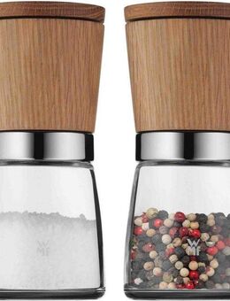 WMF Gewürzmühle Ceramill Nature manuell, (2 Stück), unbefüllt