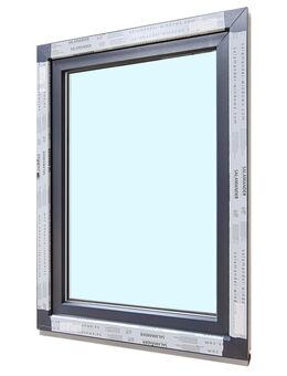 Kunststofffenster, Fenster auf Lager Anthrazit 90x120 cm DrehKipp - Essen