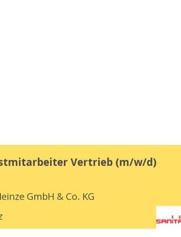 Außendienstmitarbeiter Vertrieb (m/w/d) - Chemnitz